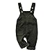 Produktbild Fairy Baby Kleinkind Kinder Latzhose Kabel Overall Jungen Straps Hose Retro Size 90(18-24 Monate) (Grün)