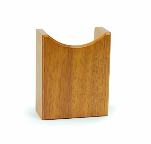 Camco Oak Accents TV Remote Control Holder - Mountable Organizer Stores TV Remote Control, Easy Set Up - Oak Wood Finish (43533)