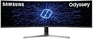 Samsung LC49RG90SSUXEN 49" Curved LED Gaming Monitor - Dual WQHD 5120 x 1440, 120Hz, HDMI, Displayport, USB