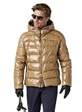 BOGNER MEN'S NEO LAQUE INSULATED SKI JACKET, CARAMEL, US 42 (EU 52)