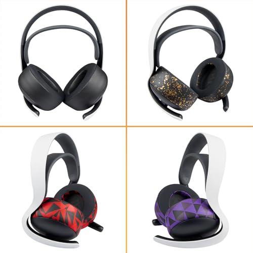 Repuestos de Almohadillas Refrigerantes SOULWIT para Sony Pulse Elite (No compatible con Pulse 3D) - Negro miniatura 5