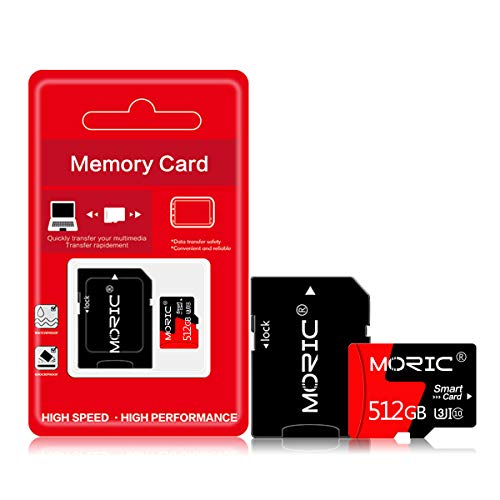512Gb High Speed Tf Card Micro Sd Card With Adapter Memory Card For Phone,Game Console,Dash Cam,Camcorder,Surveillance,Drone #TOP2