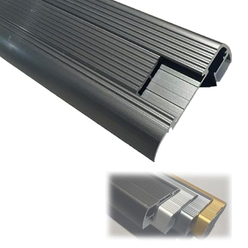 Borde de iluminación LED de aluminio para escaleras de hospitales y escuelas