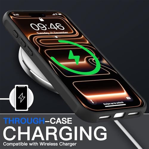 Coque iPhone 17 Pro Max MagSafe Transparente avec Motif Papillon AIGOMARA - 4
