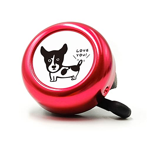 ONIPAX Bike Bell Loud Sound Adorable Animals Cute Cartoon Kid Girl Boy Cycling Ring for Bicycle/Toddler/Scooters