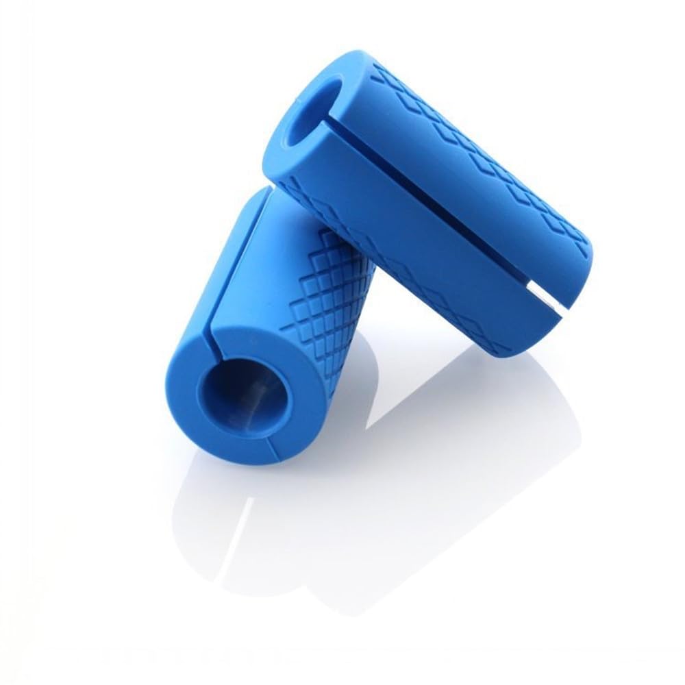 Kailecd 2 Pair Thick Dumbbell Barbell Grips - Enhance Your Workout with Fat Grips for Dumbbells and Barbell （10 * 5cm）