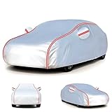 Bâche Voiture pour Renault Twingo 1 Phase 2 1993-2007,Housse de Protection intégrale, Imperméable, Anti-Poussière et Anti-Rayures, ne Craint ni la Pluie, ni la Neige, ni Les UV en Extérieur.