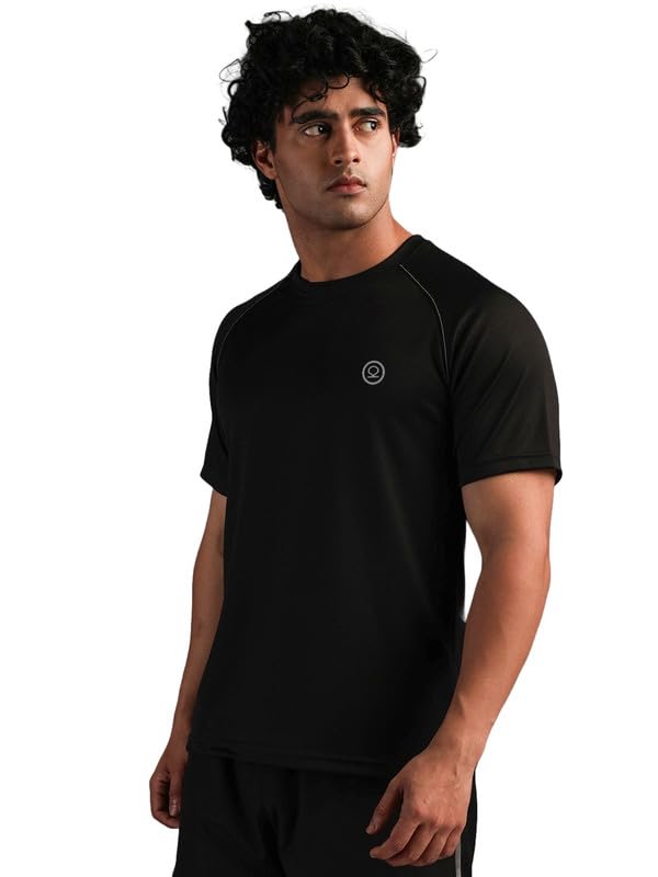 Image of CHKOKKO Gym T Shirts for Men Workout Activewear Solid Quick Dry Sports Tshirt for man Breathable Lightweight Half Sleeve Regular Fit Round Neck Running Boys T Shirt