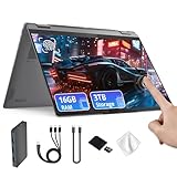 Capacité périphérique supérieure : profitez de visuels clairs et vibrants qui améliorent le contenu quotidien avec des détails nets et une visualisation fluide. 【Pavé numérique】Augmentez la productivité avec un pavé numérique dédié pour une saisie rapide et précise des données. Copilote + PC : fonctionne plus intelligemment avec les fonctionnalités d'IA intégrées conçues pour améliorer la productivité et les tâches quotidiennes. 【Wi-Fi 7】Profitez de vitesses plus rapides, d'une latence plus faible et d'une meilleure stabilité pour un streaming fluide, des transferts de fichiers volumineux, et des performances en ligne fiables.