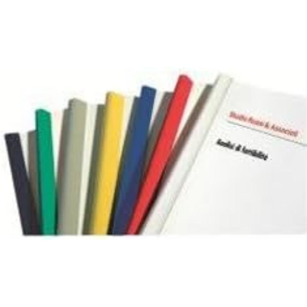 Fellowes D111GI Paper Binders, Diameter 11 mm, Pack of 30, Yellow