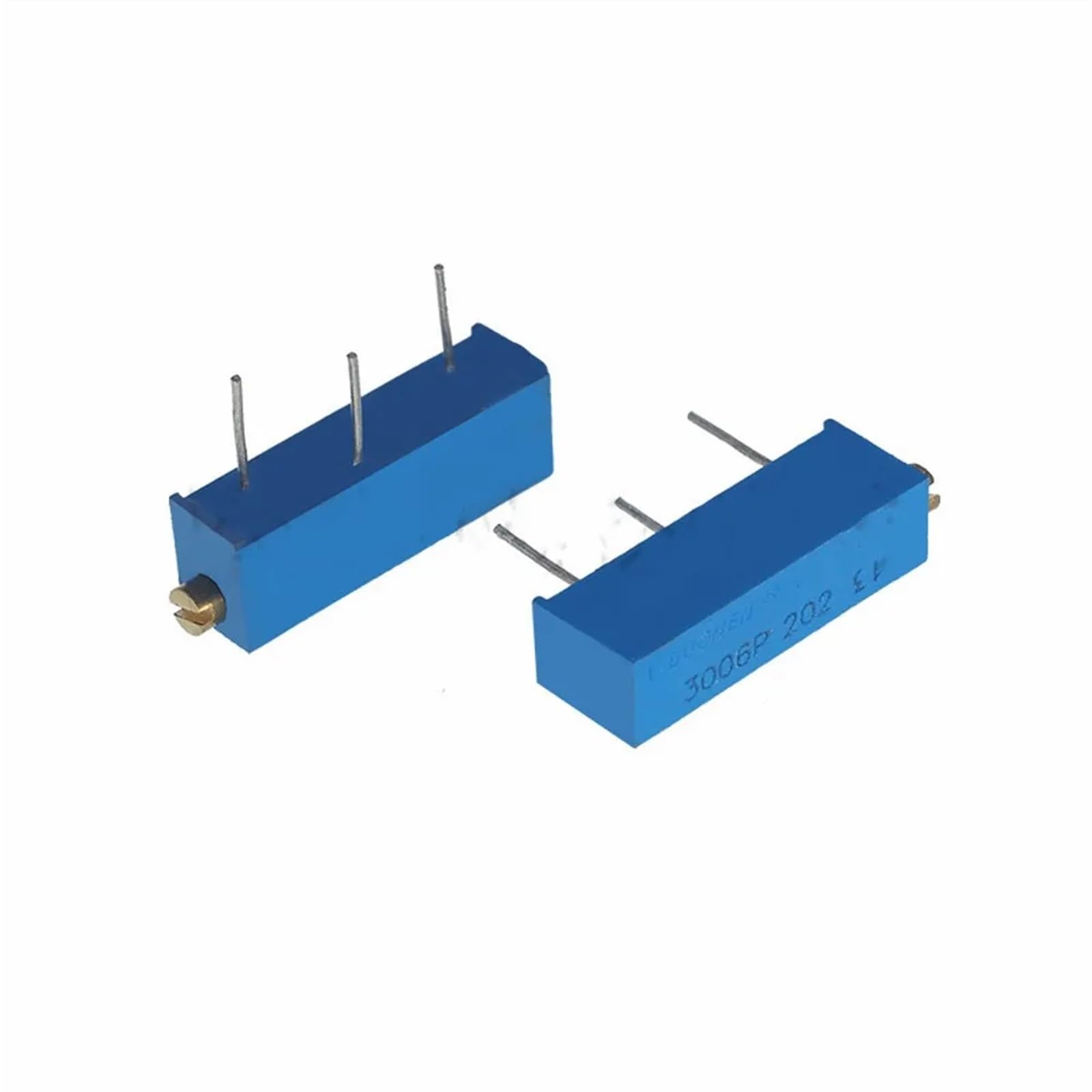 COKYIS 50 PZ 3006P 1K 2K 5K 10K 20K 50K 100K 200K 500K 1M 100R 200R 500R Resistore Variabile 3006P-1-103LF Potenziometro Trimmer (Size : 10K Ohm)