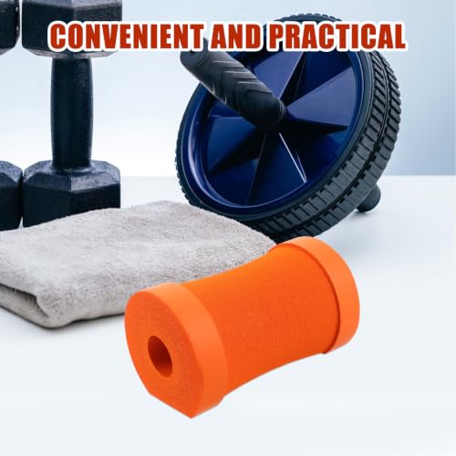 2pcs Almohadilla de Soporte para Ejercicio Push up de Goma Naranja para Hombres y Mujeres miniatura 5