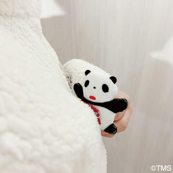 Amazon | パンダコパンダ くっつきパンちゃん ふわふわバッジ