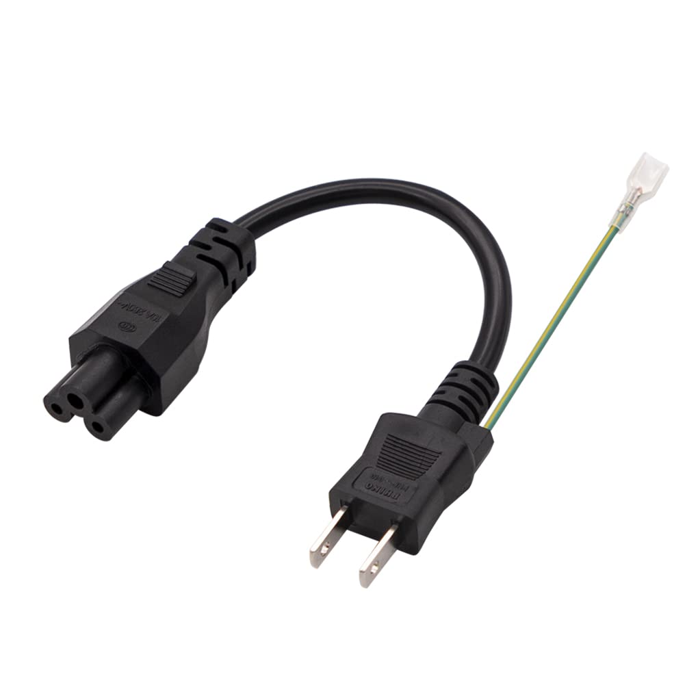 Amazon.co.jp: HEMO AC電源ケーブル 電源コード 電源線 0.2M AC