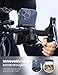 ANXRE Handyhalterung Fahrrad Lenker, Handyhalter Motorrad [360° Drehbar & 1S-Freigabe] Universal Fahrrad Handyhalterung Lenker Motorrad für iPhone 16/15/14/13 Pro Max Android (Alle 4.7"-7" Smartphone