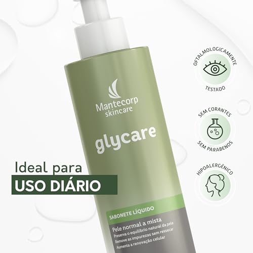 Mantecorp Skincare Glycare Sabonete Liquido Fr 300Ml Or