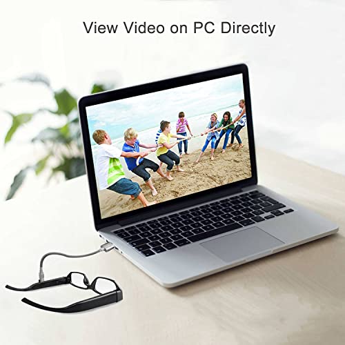 Spy Camera Glasses with Video Digital Camcorder Support Up to 32GB TF Card Fashion 1080P Hidden Camera Glasses Portable Video Recorder - Image 4