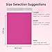 TRAEKESYI Pink Poly Mailers 14.5X19 100 Pack, Strong Adhesive Shipping Envelopes for Clothing/Shirt, Poly Bags for Small Businesses, Waterproof Mailing for Shipping, Packages Bags