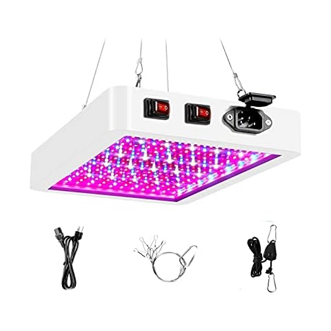 Growing Lamps LED Full Spectrum Plant Growth Lamp 300W 500W LED Grow Light Waterproof LED Greenhouse Light Flowers Seedling Phyto Lamp Plant Growing Lamps ( Emitting Color : 500W 312leds ) Cover