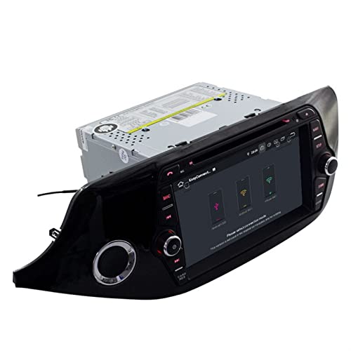SFUO Multimédia GPS Navigation Stéréo 2 Radio de Voiture DIN DSP 4G 64G WiFi Voiture Android 10 DVD Joueur Convient à Kia Cessé CEED JD 2012-2016 (Color : with DSP)