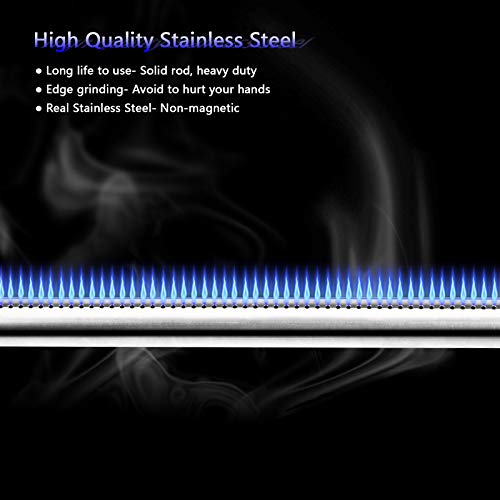 image for Uniflasy Grill Replacement Parts Kit for Master Forge 5 Burner 3218LT,