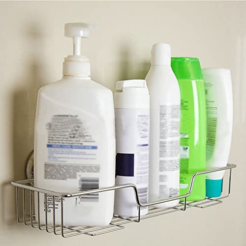 Étagère de douche d'angle sans perçage pour ranger sans abîmer vos murs - 3