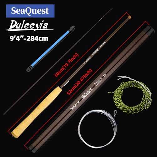 SeaQuest Duleeyia 9'4" 284cm 7:3 Caña de Pescar Tenkara miniatura 3