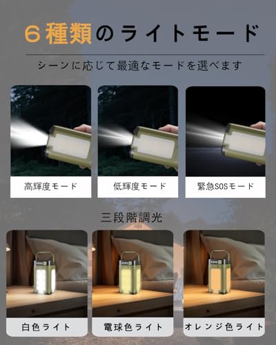 AOVOCHILL LED ランタン ソーラー 充電式 キャンプ LY24 の商品画像 3