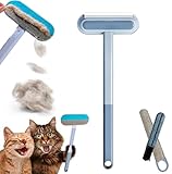 Herramienta de Depilación de Mascotas, 4-in-1 Pet Hair Remover & Window Screen Cleaner, Multi-Surface Reusable Lint Brush...