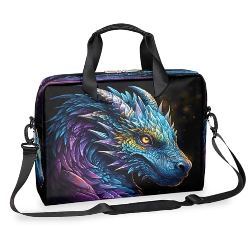 Maletín para laptop 15.6-16 pulg con diseño de dragón miniatura 1