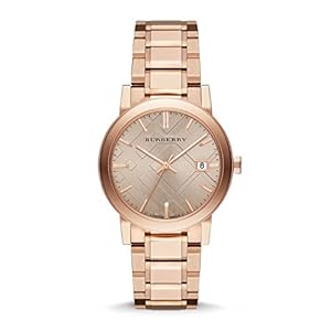 BURBERRY BU9034 Women’s Watch, Rose Gold, Bracelet