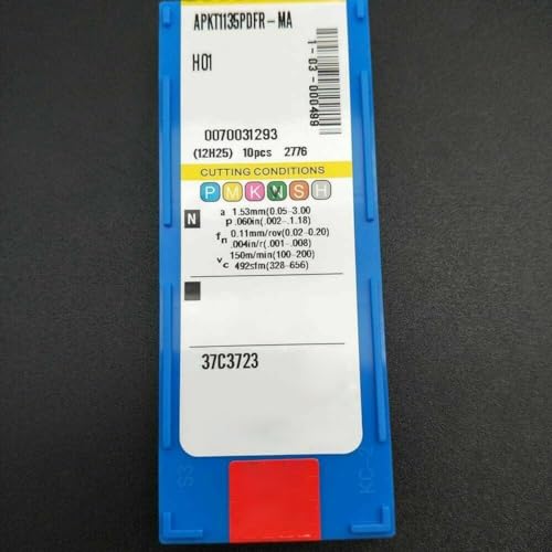 CNC-Hartmetall-Einsatz-Fräser, APKT1135PDFR-MA H01 APMT1135 CNC-Hartmetall-Aluminium-Fräser-Klinge