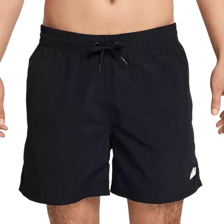 NIKE Sneaker Patch 7” & 5” Volley Short Black, XXL