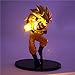 Dragon Ball Z Figurines Nuit Lumière Son Goku Led Lumière DIY Modèle De Lampe De Table Anime Dragon Ball Super Saiyan Jouets Lampe, 1