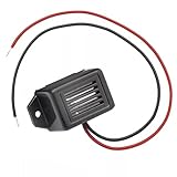 B75 Bolwins Auto KFZ PKW Licht Aus Warner Kontroll Summer Pieper 6V Warnsignal Ton Alarm Gerät mit Adapter Kabel 10cm für Fahrzeug Beleuchtung Erinnerungssystem