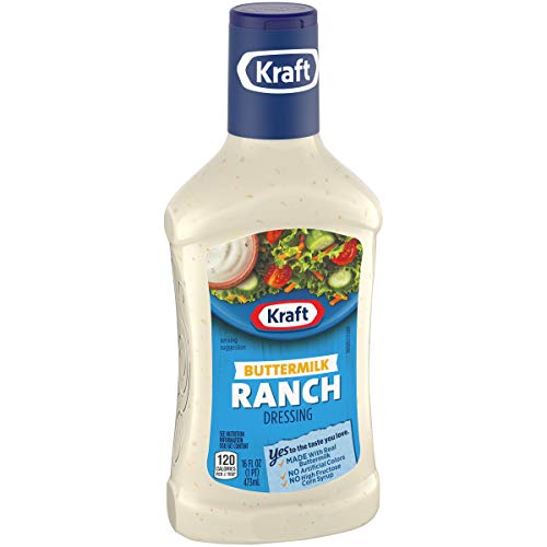 Image of Kraft Buttermilk Ranch Dressing, 16 fl oz Bottle (Pack of 3)