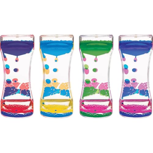 Liquid Motion Bubbler en lot de 4 : l'astuce infaillible pour occuper vos enfants sans écran