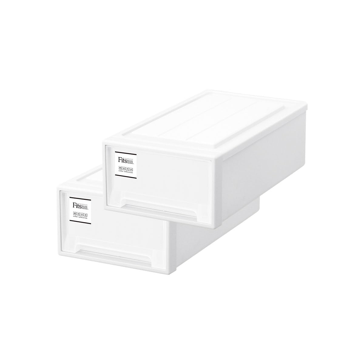 Amazon｜【通販限定2個セット】天馬 収納ボックス フィッツケース