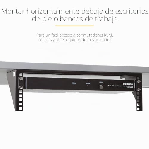 Soporte de acero StarTech RK319WALLV para montaje de red vertical 19in 3U 4