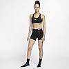 Nike-Womens-Victory-Compression-Sports-Bra Nike Women's Victory Compression Sports Bra, Black/White, Large