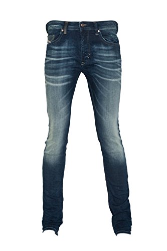 Diesel Men's Thavar Straight Slim-Leg Jogg Jean 0600S, Denim, 32