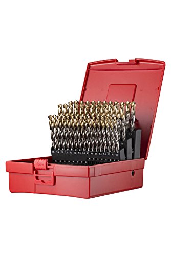 Dormer A095203 General Purpose Jobber Drill Set, High Speed Steel, 6 mm - 10 mm x 0.1 mm Size
