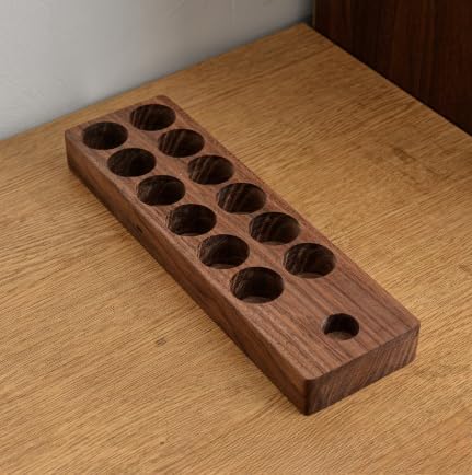 試験管立て、試験管立て 木製、 試験管スタンド、試験管スパイスラック、チューブラック、 試験管ホルダーラック、チューブラック 木製、木製ラック ガラス試験管ホルダー、コーヒー豆用木製ラックガラス試験管ホルダー、木製コーヒー豆茶ディスプレイラック、木製ラック