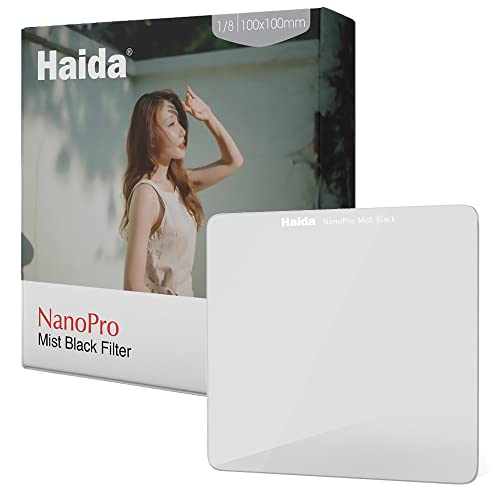 Filter 1/8 Haida Série 100 Mist Black pour l'effet cinématique