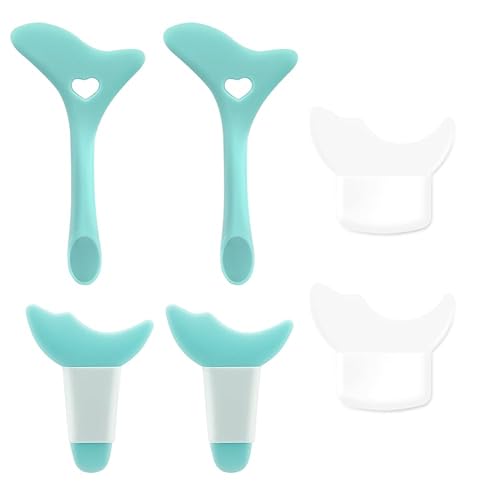 Plantillas delineador de ojos, Herramienta delineador de ojos de silicona, Plantilla de delineador de ojos alado, Ayuda reutilizable para delineador