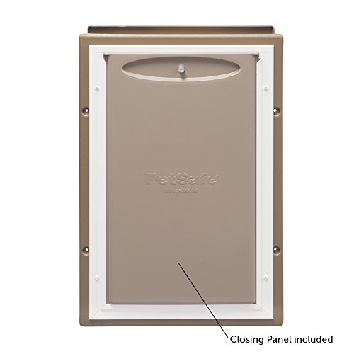 Petsafe Wall Entry Aluminum Pet Door With Telescoping Tunnel, Pet Door For Dogs And Cats, Large, For Pets Up To 100 Lb. #TOP2