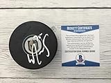 Ryan Reaves Signed Autographed Las Vegas en Knights Puck Beckett BAS COA b - Autographed NHL Pucks