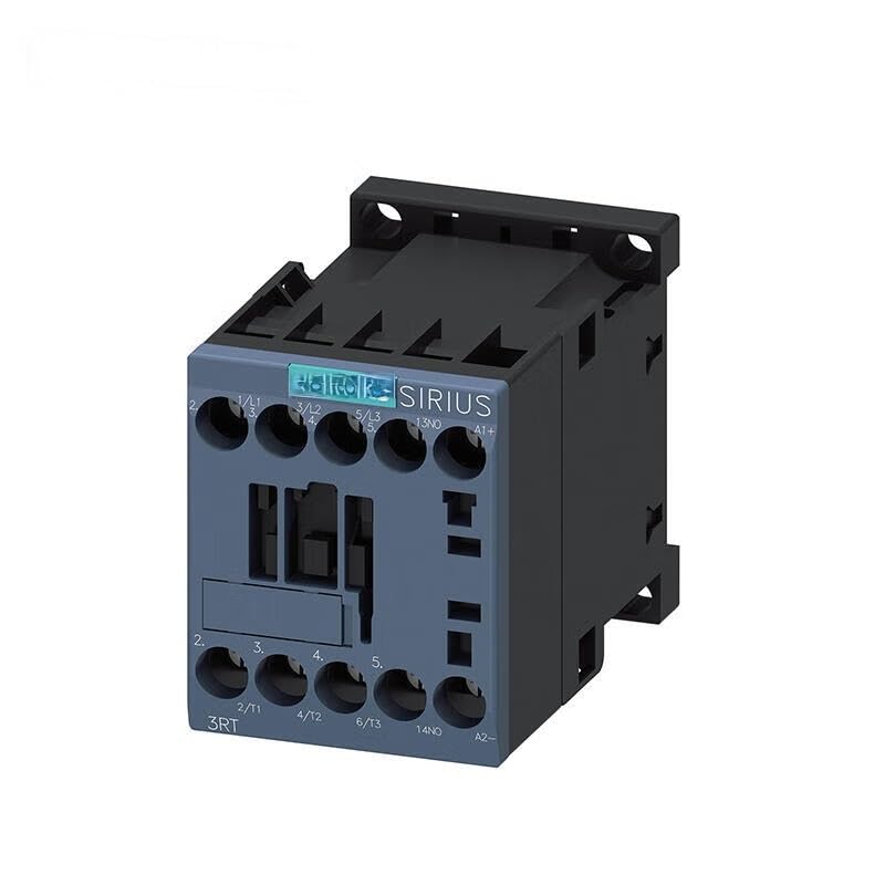 Contacteur électrique triphasé 400V 3kW bobine DC24V taille S00 contact auxiliaire NO vis