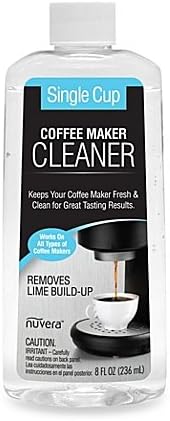 Nuvera 8-Ounce Single Cup Coffee Maker Cleaner and Descaler (1)
