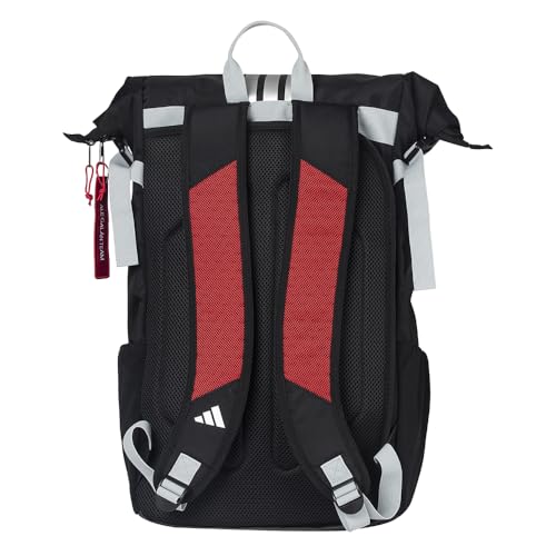 adidas Backpack multigame Black/Red 3.4 Backpack Black - Red2